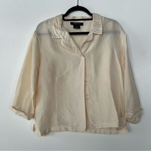 Vintage Bridgetown Collection Women’s Blouse Silk Collared